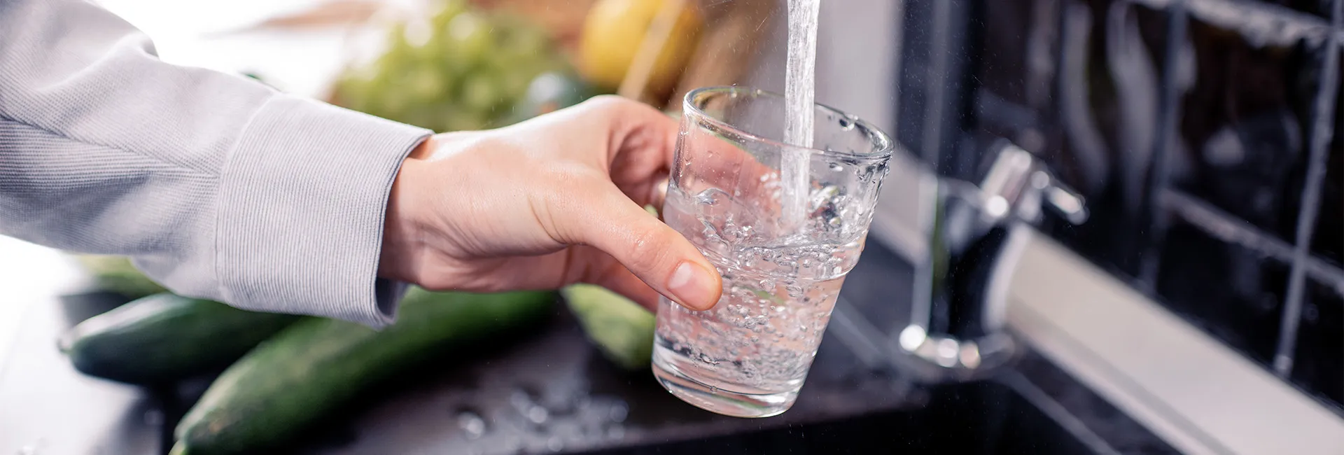 Fill glass at the tap
